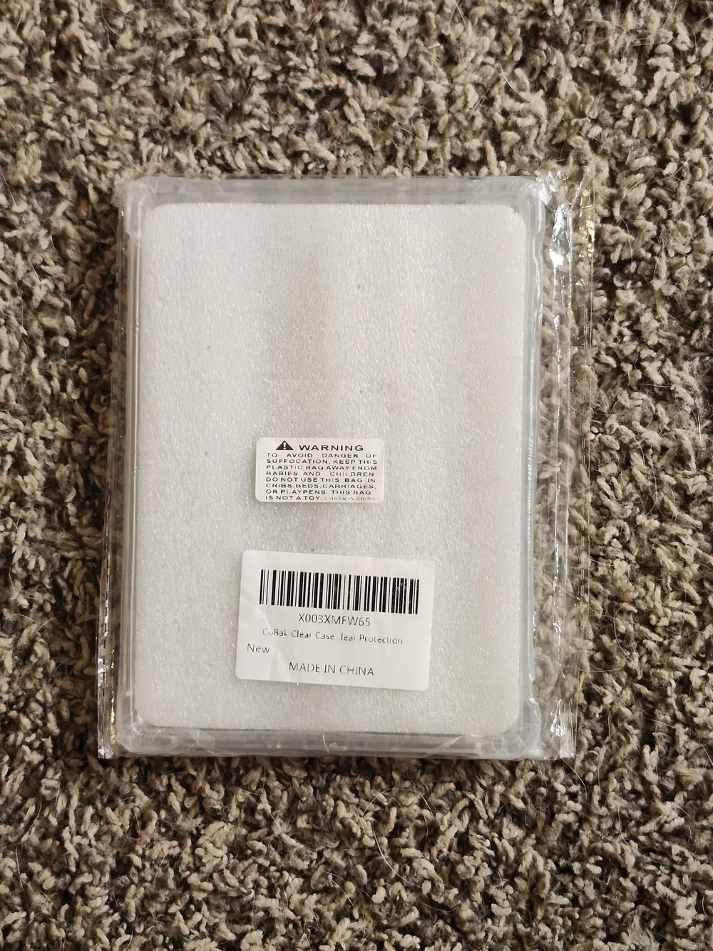 Kindle Paperwhite & Colorsoft Case Clear & Flower Leaf Pattern